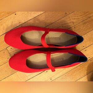Brand new never worn Rothy Mary Janes